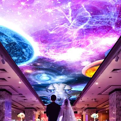 Buen precio Proyección interactiva Proyector inmersivo de pantalla de cielo para centros comerciales en línea