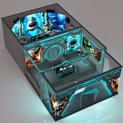 Buen precio Simulador de cine 3D desnudo Sistema de cine de tren de 4k en línea