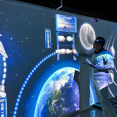 Buen precio Proyector de pared interactivo para museos y lugares temáticos de turismo cultural en línea