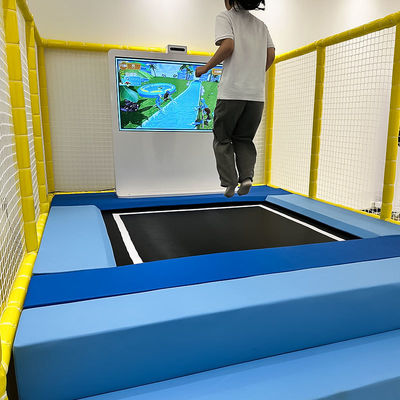 Buen precio Interactive Indoor Metal HD Screen Trampoline Park for Kids School-Accommodating Kinect Sensor Jumping Ar Shopping Malls en línea
