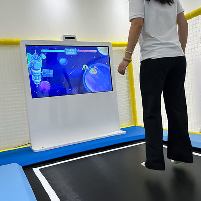 Buen precio 75 Inch Intelligent Interactive Game Trampoline Park All-In-One Indoor Playground for Children for Shopping Mall en línea