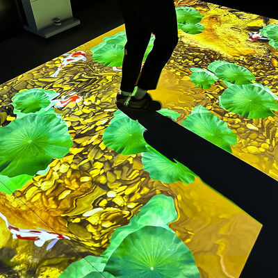 Buen precio Máquina móvil de proyección de tierra todo en uno con resolución de 1280*800 110V-250V de voltaje para uso comercial en interiores en línea