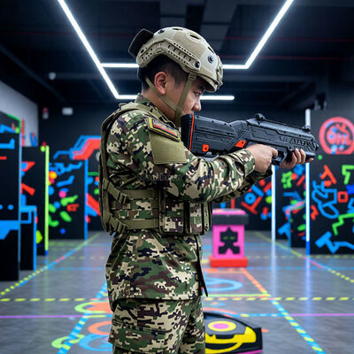 Buen precio Zona de juegos interior Laser Tag CS Actividad interior divertida y emocionante en línea