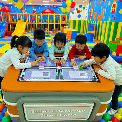 Calidad Smart Interactivo de pantalla táctil de metal Puzzle Mesa de entrenamiento cerebral educativo en interiores Juegos para niños Modelo intelectual infantil fábrica
