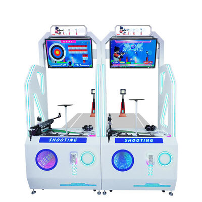 Buen precio Máquina arcade de tiro con monedas en interiores para jugadores múltiples con precisión olímpica en línea