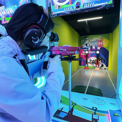 Buen precio Máquina Arcade de Tiro Comercial de Interior a Monedas con Simulación de Tiro Olímpico para Múltiples Jugadores en línea