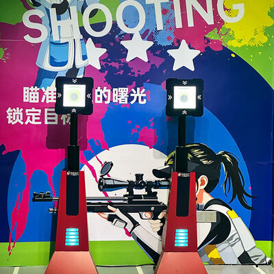Buen precio Entretenimiento en interiores Niño Adulto Moneda Operada Red Dot Laser Shooting Simulator Máquina de juego en línea