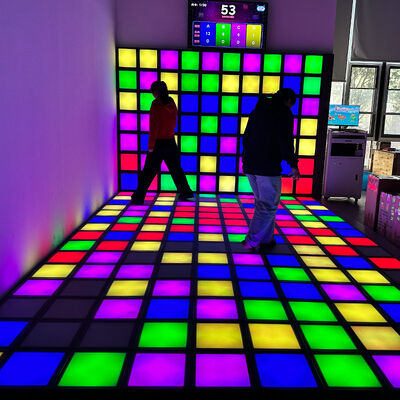Calidad 30x30cm Iluminación RGB Presión Sensitiva Interactiva LED Super Red para Parques de Atracciones fábrica
