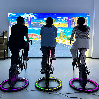 Buen precio Bicicleta de proyección interactiva con brillo de 3500 lumens, resolución de 1280 * 800 y 3 modos de juego para ejercicio inmersivo en línea
