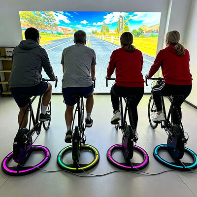 Buen precio Juego de bicicleta interactivo con brillo de 3500 lumens, resolución de 1280 * 800 y 3 modos de juego para lugares deportivos en línea