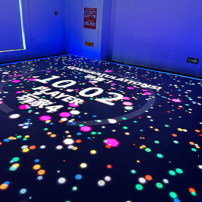 Calidad Aurora Motion XR Juego Interactivo de Piso LED con Modos de Juego Multijugador para 1-6 Jugadores y Pantalla Grande de 86 pulgadas Fábrica