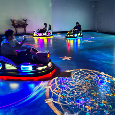 Calidad Sistema de Kart de proyección interactiva comercial con diseño personalizado 8 juegos incorporados y batería de 36V Fábrica